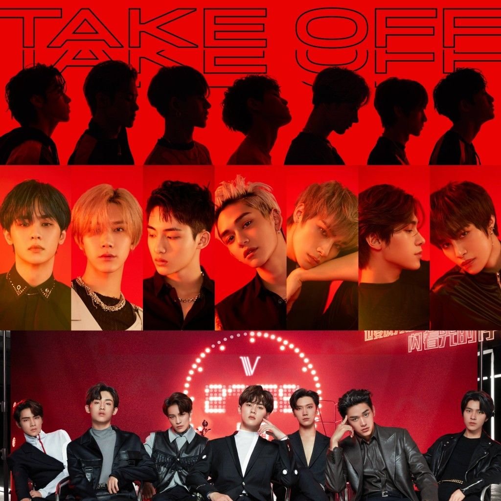 (4/77)  #RedforWayVThere is no green or neon color in their whole discography, while they always has red version - or redish- of their album, the whole Bad Alive MV is red, lot of their photoshoot are have lot of red. Thus making red WayV's official color. Go cry a river