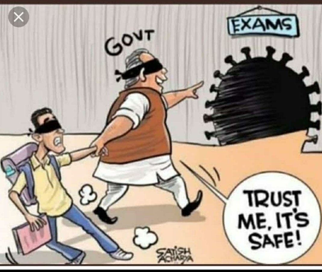 AbhishekDobha16's tweet photo. #cancelboardexam2021  these is the condition of students write now https://t.co/wzCvVtZ6kX