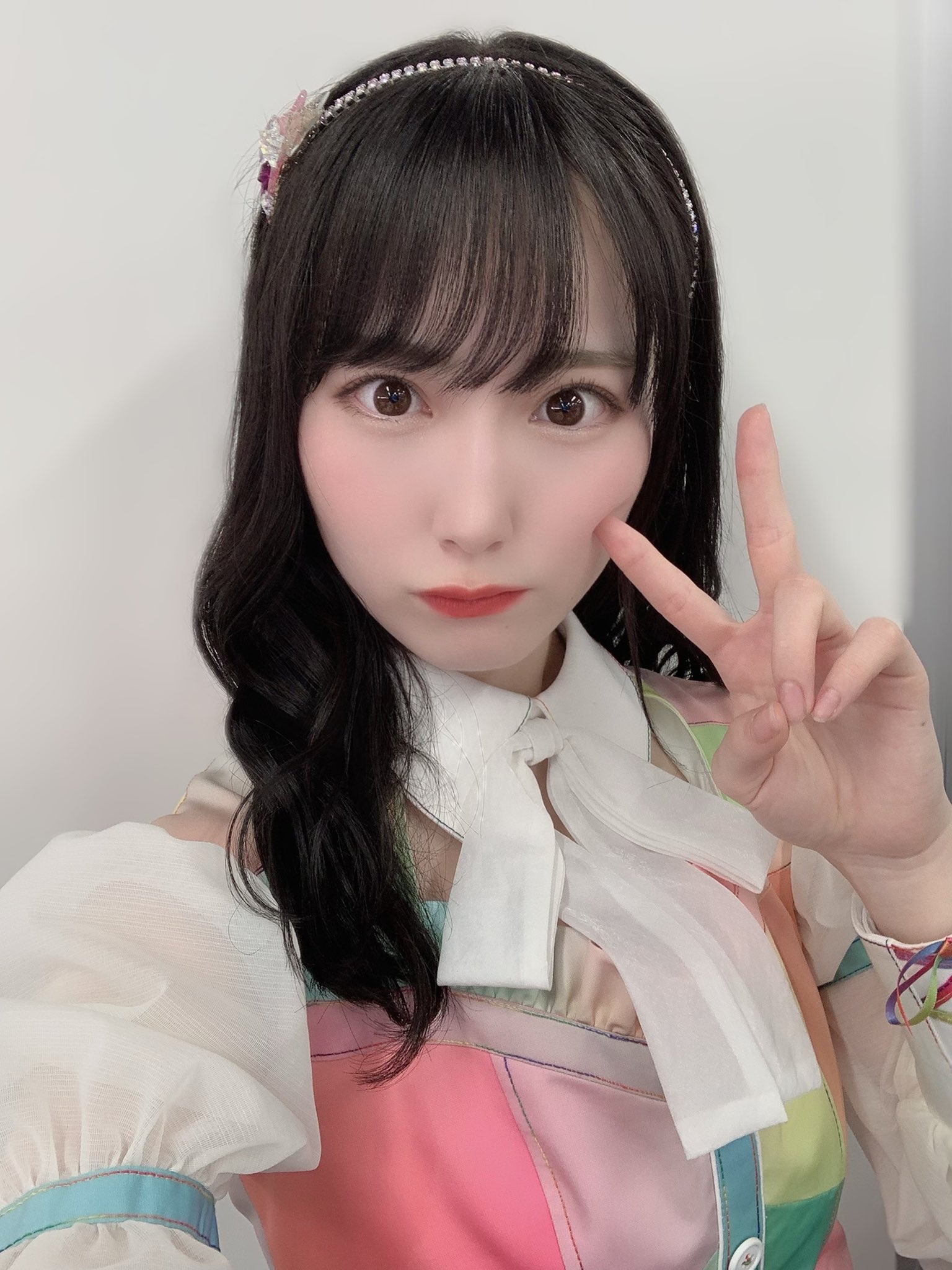 桐乃みゆ　特大タペストリー　虹のコンキスタドール 桐乃みゆ - 虹のコンキスタドール、水着＆全農の食の応援団衣装