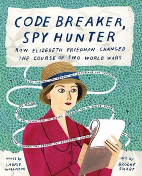 dailystem's tweet photo. Hey teachers...do you know why you’ve never heard the story of Elizabeth Friedman, a #code breaker who helped catch spies in #WWII?

It was classified.

@lauriewallmark tells all about this great new #WomenInSTEM book on Ep 197 of #STEM Everyday!
▶️https://t.co/qRvDLOJ5aS https://t.co/b2GL6AHYZj