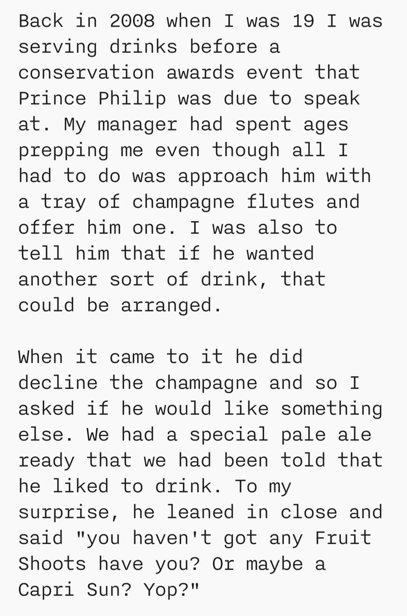 benpartridge's tweet image. I'll never forget my little interaction with Prince Philip.