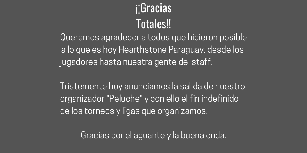 Hearthstone Paraguay tweet media