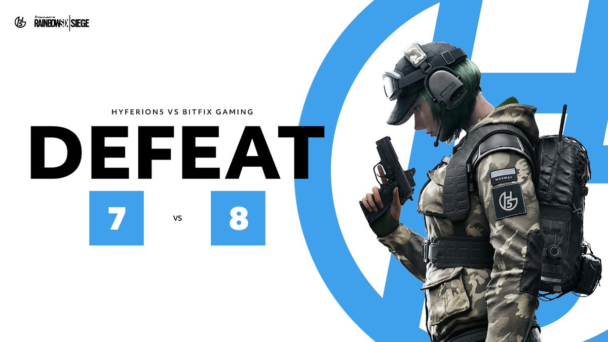 hyferion5's tweet image. We fall 7-8 VS @bfgnorway. GGs

#HyFive