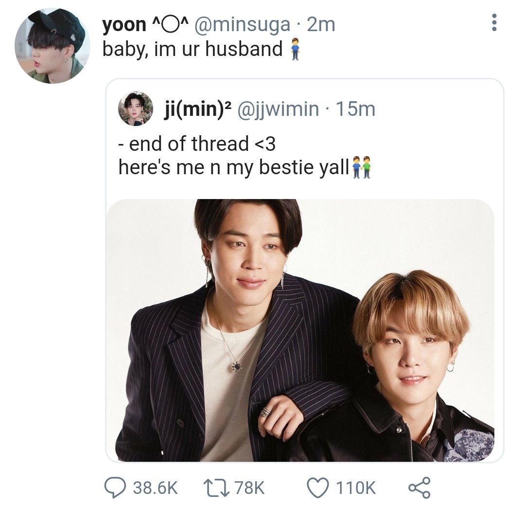  #yoonmin - rating my husband's responses to the names i call him thread