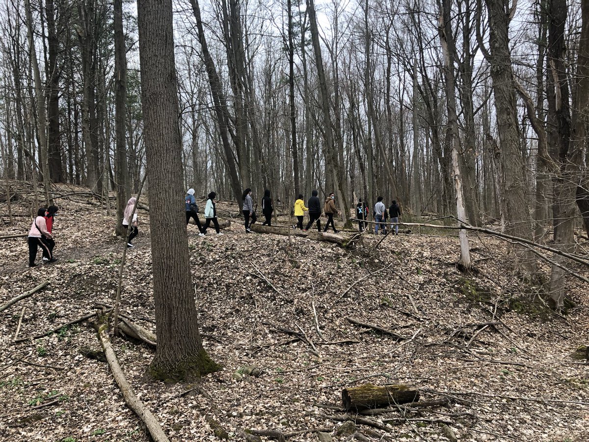 MissMauro1's tweet photo. I don’t think I have ever been so excited for a field trip! Some of our ESL students from St. Catharines Collegiate were able to go to the DSBN Adventure Campus, and had a wonderful day! @SCCSaints @DSBNOutdoorED https://t.co/7yPkMV3ZP0