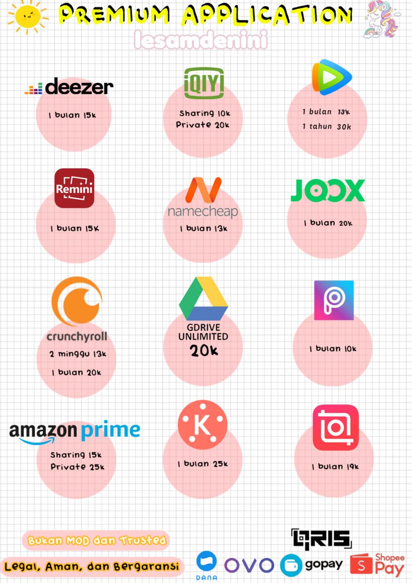 jasablinksbp's tweet photo. @aguwtus 📍Open Aplikasi Premium
Ramah dikantong 🙌
Legal, Aman, dan Bergaransi 💫
Bisa DM atau Wa https://t.co/O3bH5zsQuY

Bisa cek di pricelist yaa🥰

t. cari nit mau ada jual need netflix disney hotstar youtube spotify canva iqiyi picsart scribd resso desszer viu wattpad premium dll https://t.co/YSkQ95j6lg