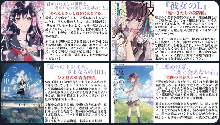 そら ラノベ感想垢 最近色々な単巻ライトノベルを読んで感想ツイや紹介ツイをしてガッツリ単巻イトノベルにハマったので皆のオススメ の単巻ライトノベルを教えてください そら ラノベ感想垢 最近色々な単巻ライトノベルを読んで感想ツイや紹介ツイをしてガッツリ単巻イトノベルにハマったので皆のオススメ の単巻ライトノベルを教えてください