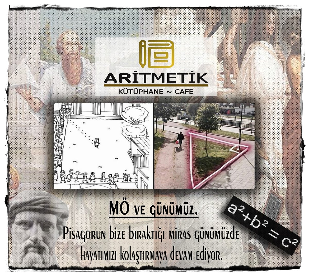 MÖ Ve Günümüz..
Pisagor'un Bize Bıraktığı Miras Günümüzde Hayatımızı Kolaylaştırmaya Devam Ediyor.. :)
