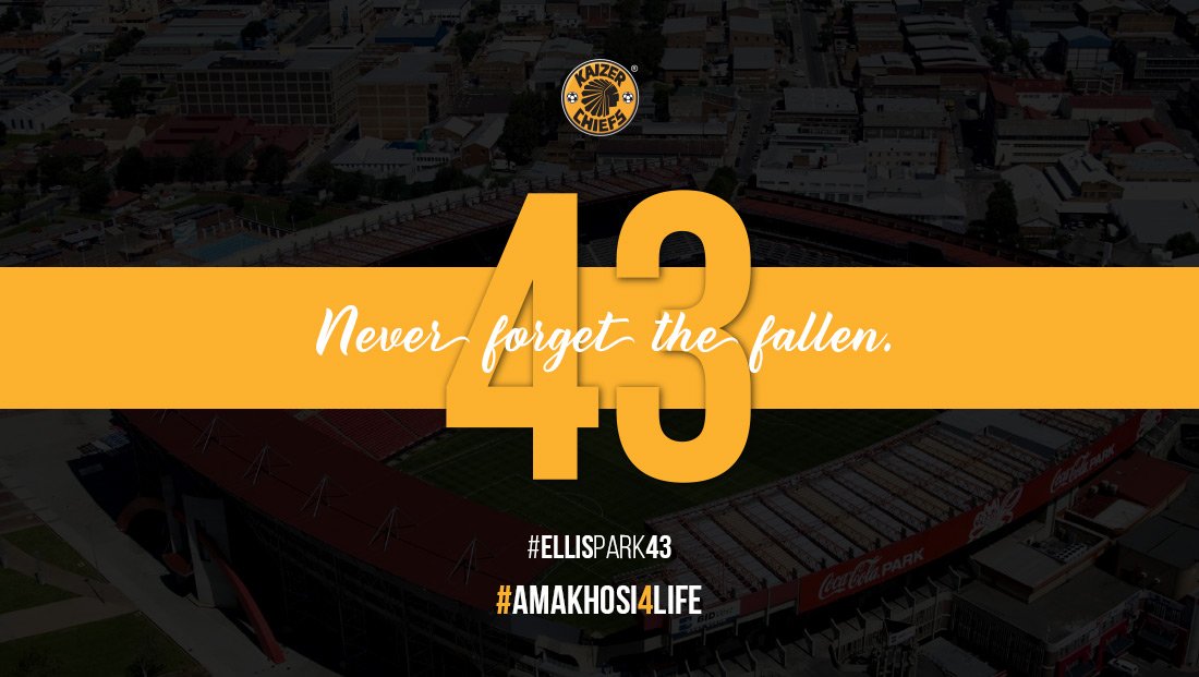 LuthandoZibeko's tweet photo. "Every game we play, we play for you,"

#EllisPark43
#EllisParkDisaster
#Amakhosi4Life https://t.co/IdnZrRaDMd