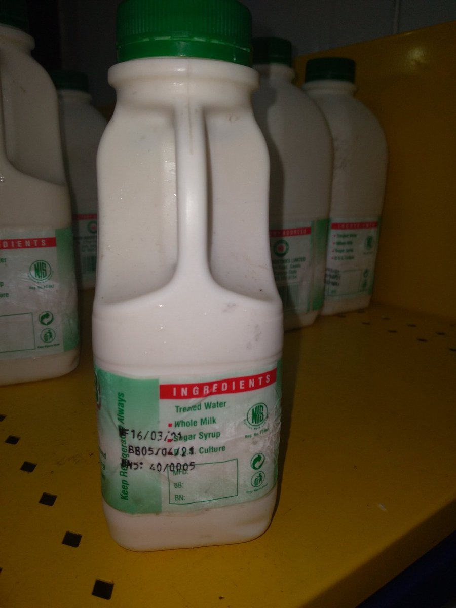 Look at expiry date of can drinks or what you eat in transit or out of transit. When you go to supermarket,also differentiate. Justrite Abeokuta should as a matter of urgency remove all these expired yoghurts. Relevants Security agents should take note