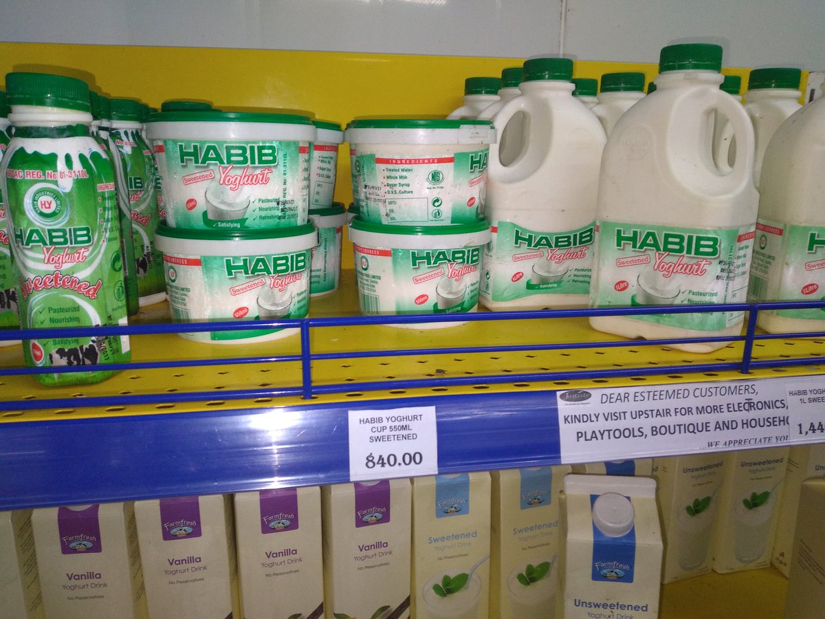 So many don't care about what they ear or drink. See this expired yoghurt I saw at Justrite in Abeokuta last week.And we have Government.Why would people want to make money at the detriment of people's health???