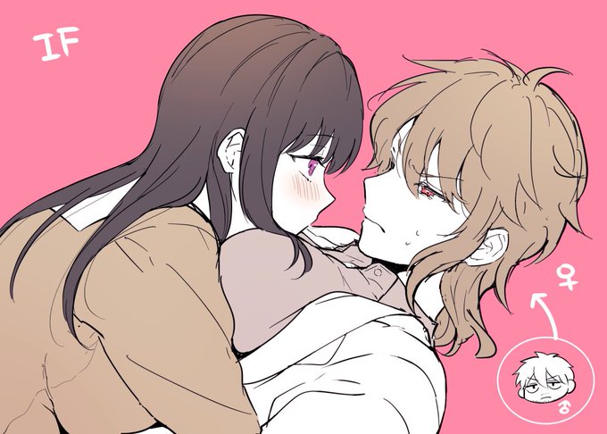 【※女体化注意】エイプリルフールに「二川先生♀とみやこちゃんの百合漫画描きます!」って言おうとしてやめたやつ 