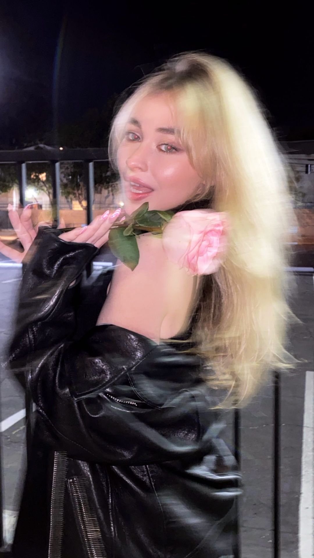 Lia on Twitter: “Sabrina Carpenter in leather jackets, the thread:…