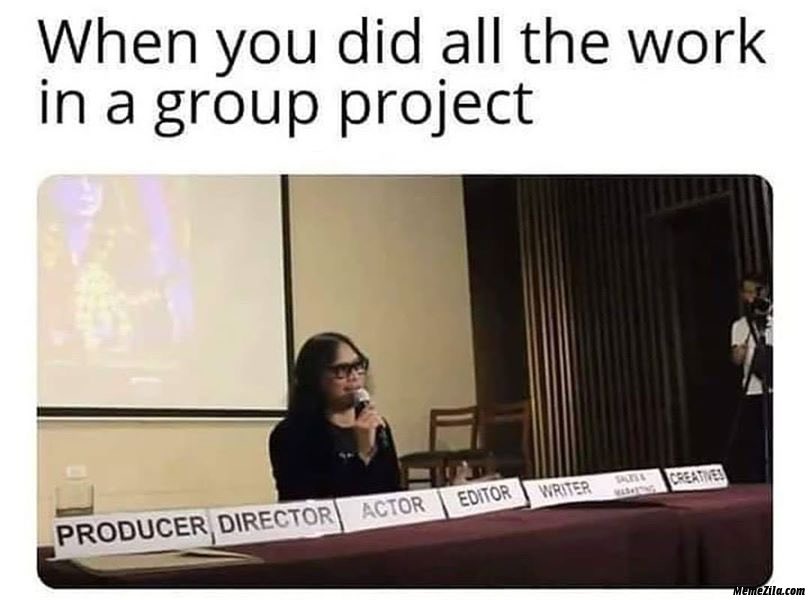 GreenThumbGirls's tweet image. 😂 #GroupProjects