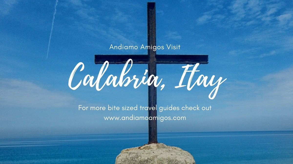 If you're planning on visiting Italy then don't forget the hidden region of Calabria.  It has a lot to offer.  To find out more check out our bite sized travel guide at andiamoamigos.com/2018/09/calabr… #calabria #italy #travel #travelblogger #adventure #travelphotography
