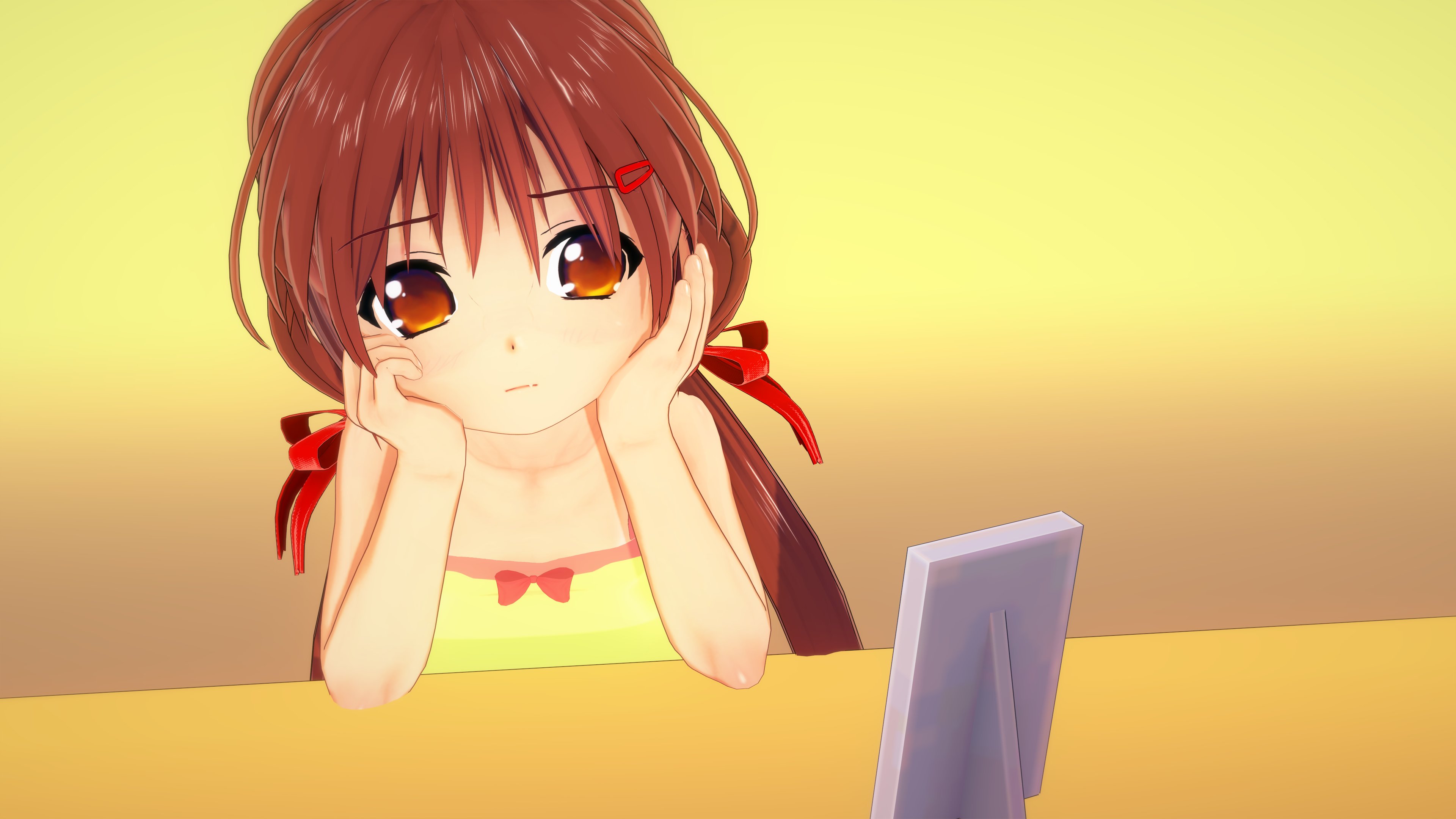 速水あゆみ #サブマリン707R #速水あゆみ 適当に作っていまいちだった前髪を https://t.co/MktwnAzjnE  で配布されているキャラの使用パーツを参考に作り直し シーンはふたばで配布されたものを使用しております 四枚目は単なる資料との比較画像です #コイカツ  https ...
