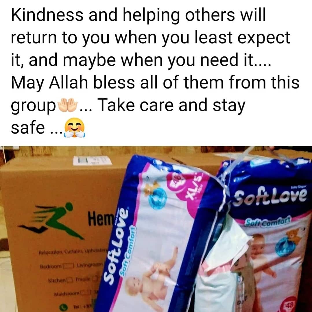 QatarReds's tweet photo. Some of the happy responses to our monthly drive to supply diapers and wipes to families in need. We also provided flour, canned fruit and tea forRamadan  boxes 🥰 
So blessed to be a part of this community 
#LFC 
#YNWA 
#QatarReds 
#OLSC 
#FootbAllTogetherNow https://t.co/aEXZX4lQtM