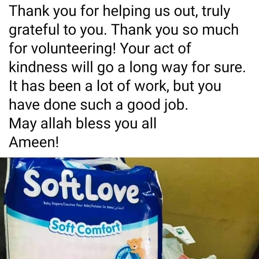 QatarReds's tweet photo. Some of the happy responses to our monthly drive to supply diapers and wipes to families in need. We also provided flour, canned fruit and tea forRamadan  boxes 🥰 
So blessed to be a part of this community 
#LFC 
#YNWA 
#QatarReds 
#OLSC 
#FootbAllTogetherNow https://t.co/aEXZX4lQtM