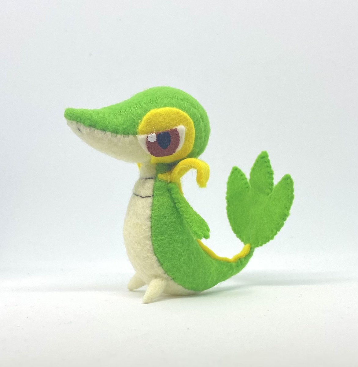 ひよこv フェルトでツタージャ作りました ポケモンgoのコミュニティデーおつかれさまでした ツタージャ ポケモンgo ポケモン フェルト フェルトマスコット ポケモンぬいぐるみ