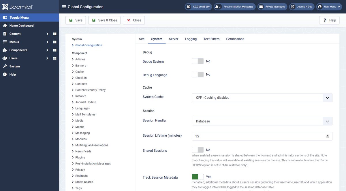_ciar4n's tweet photo. Finally got around to finishing it... PR in on a repaint of the Joomla 4 admin😉 .. https://t.co/z3v1Uio9oJ https://t.co/TbH6HNcCoG