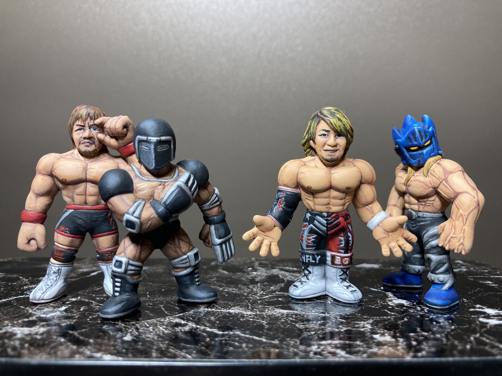 BUSHI 武士 フィギュア 新日本プロレス 覆面レスラー キン肉マン