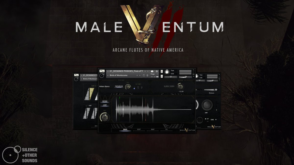 MALEVENTUM 2-Arcane Flutes of Deep America - Kontakt - eepurl.com/hvAQK5