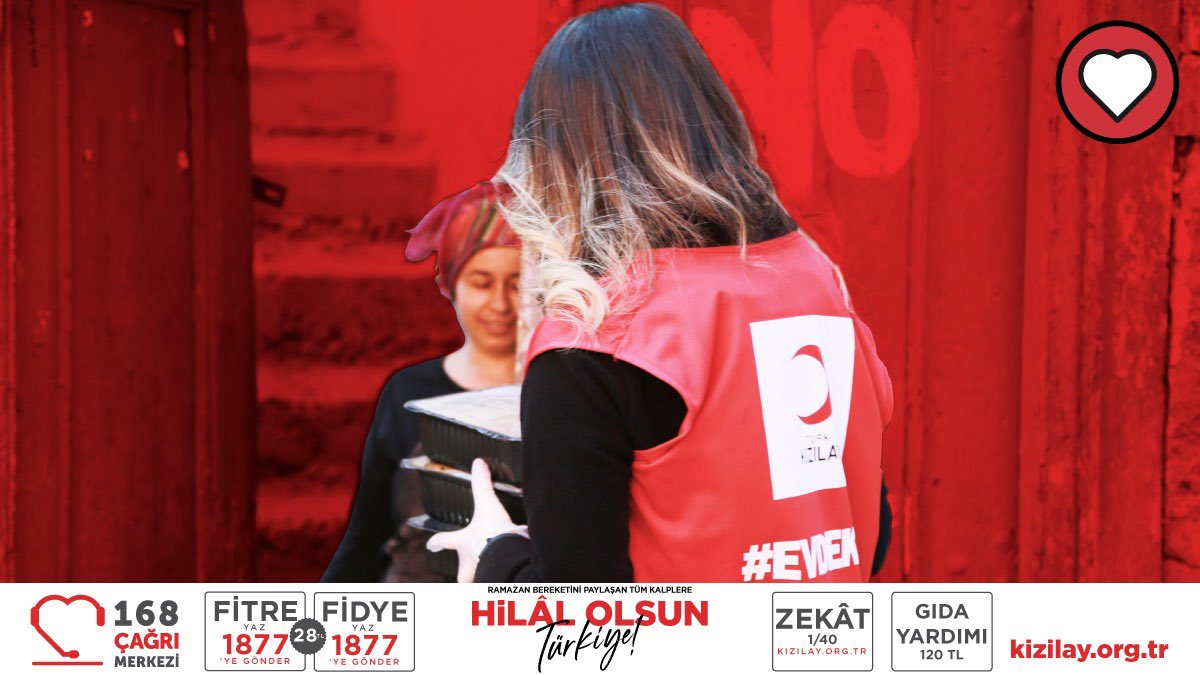 Yüzlerin gülmesini sağlayan tüm kalplere #HilalOlsunTürkiye!
 
Bu Ramazan da büyük yardım hedefiyle yola çıktık. Siz de canlı yayında düzenlenen bağış gecemize katılıp bu yardım hedefimize katkı sağlamak için bağışlarınızı Kızılay’a ulaştırın.