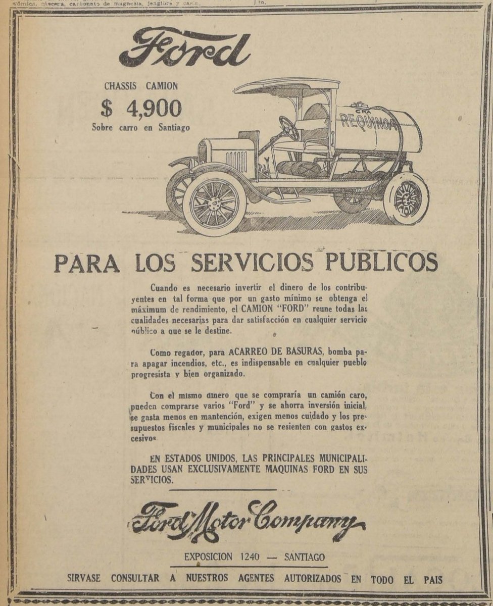 Publichilensis: Un siglo de Automóvil en Chile. tweet media