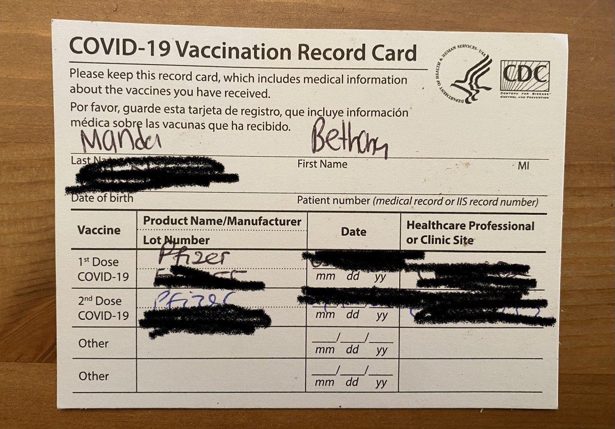 The Mandels are fully vaccinated as of today. I was hesitant posting because of the mommy shamers that will inevitably come out, claiming I’m risking our unborn baby’s life by getting vaccinated. But ultimately, that’s why I chose to post this.