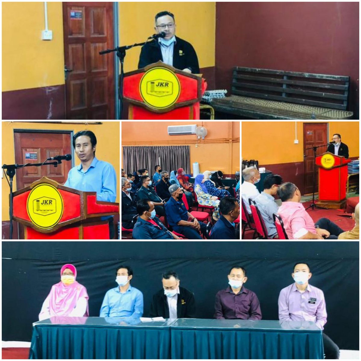 Majlis perjumpaan KJMN @MohdHas01398707 bersama kakitangan CKMNT dan majlis pertukaran jurutera mekanikal En.Che Wan Mohd Izuddin ke JKR KETENGAH.

Tahniah dan selamat maju jaya ditempat baru..

<a href="/yusufghani200/">تذكرة</a> <a href="/JKRTerengganu/">JKR Terengganu</a> <a href="/JKR_CKM/">JKR CAW. KEJ. MEKANIKAL</a> <a href="/habbali_ibrahim/">Habbali ibrahim</a>