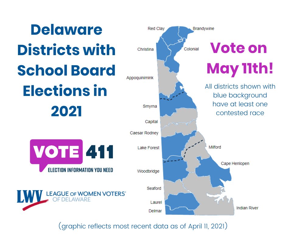 League of Women Voters of DE on Twitter "Delaware school board