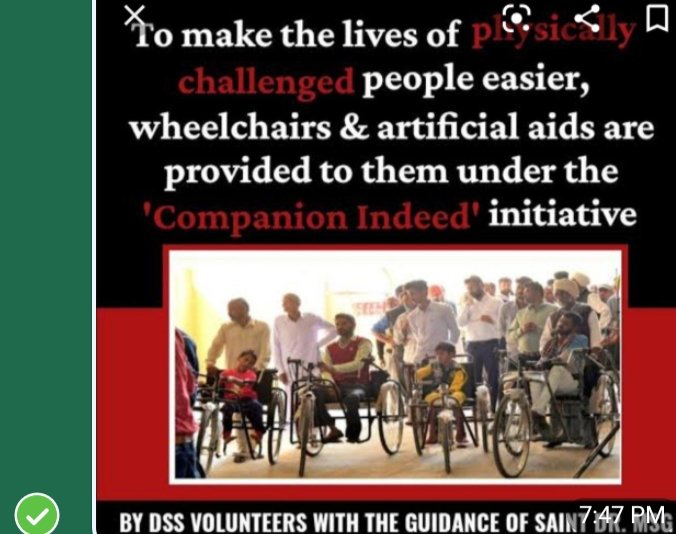 #TrueCompanion means help with truly like a good companion this is a  

#CompanionForSpeciallyAbled
By 
#SaintDrMSG in 
#DeraSachaSauda
#SaintDrGurmeetRamRahimJi
#BabaRamRahim