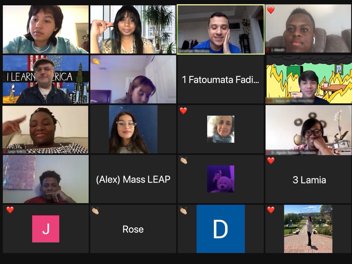 It's always all smiles and support during our StoryShares! Thank you to <a href="/massleap/">Mass LEAP</a> for having us at their Wicked Loud Youth Poetry Festival this weekend! A special shout out to everyone who shared their wonderful #stories about #race, #identity, and #discrimination.
#ILearnAmerica