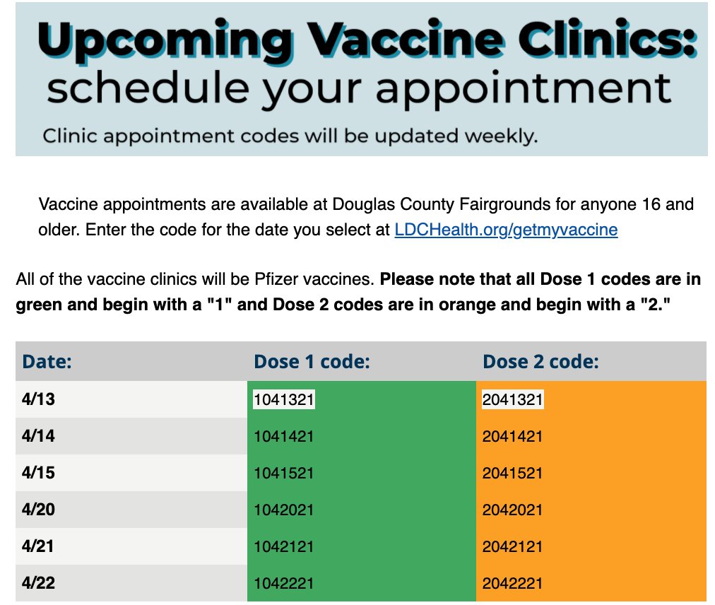charliebryan's tweet image. Registration for all Douglas County Mass Vaccination Clinics (first and second doses) is open to the public and registration codes are posted at ldchealth.org/COVIDVaccine and douglascountyks.org/coronavirus. If you need help registering, please call 785-864-9000.