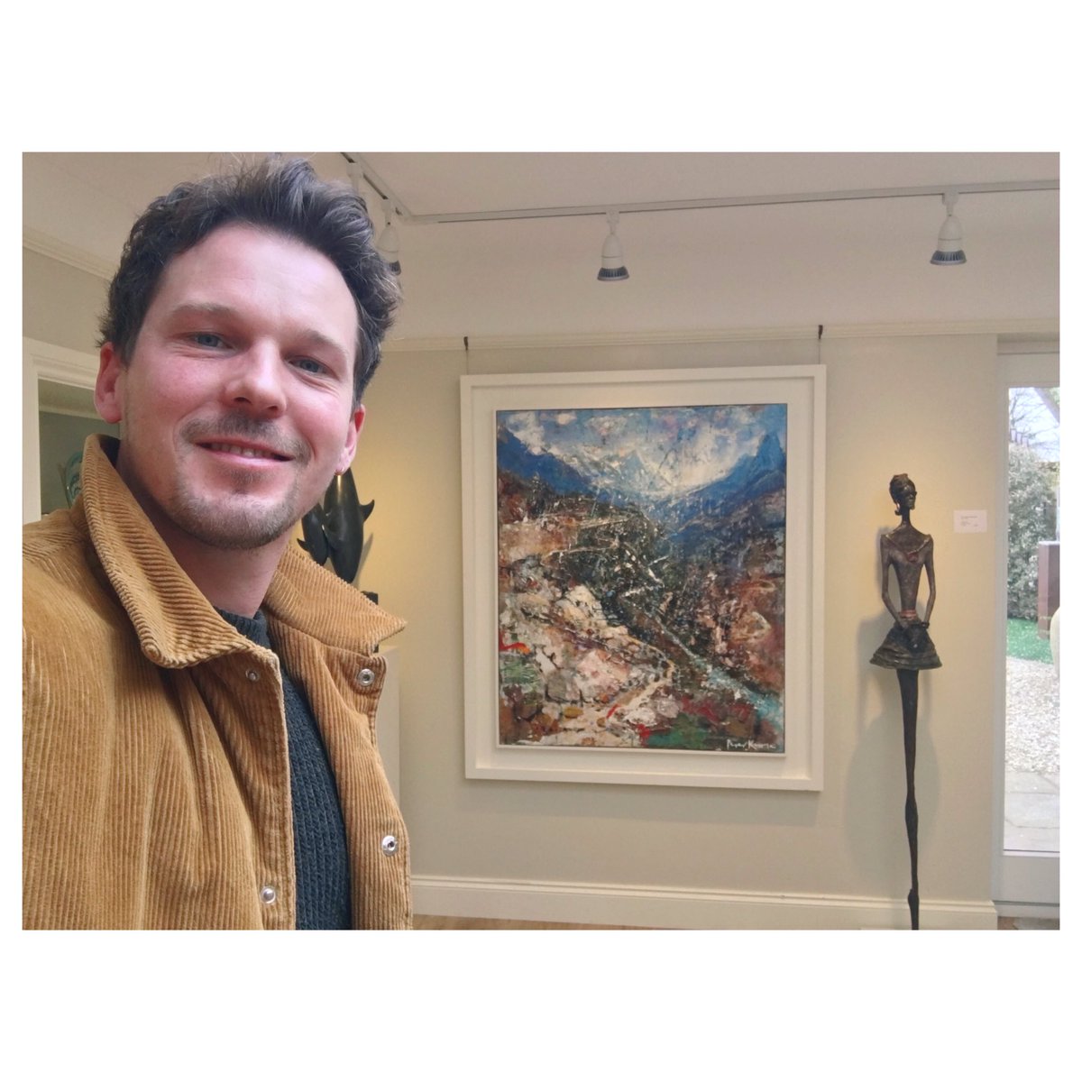 PeterKettleRCA's tweet photo. Everest Basecamp exhibition @wykeham_gallery opens tomorrow! Work showing alongside Harry Brioche and Jake Winkle throughout April. #everestbasecamp #artexhibition #stockbridge #peterkettle #contemporaryart https://t.co/LjwzT7t9Ma