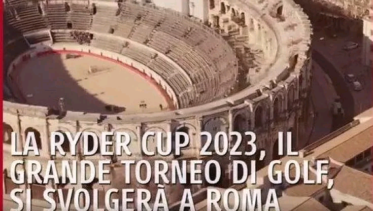 Non ci posso credere ! 🤣🤣🤣🤣🤣🤣🤣🤣
L'arena di Nimes al posto del Colosseo nello spot di Virginia Raggi