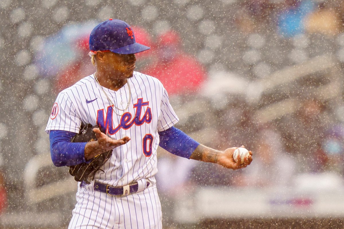 Marcus Stroman unhappy Mets game started in rain 'Not smart'