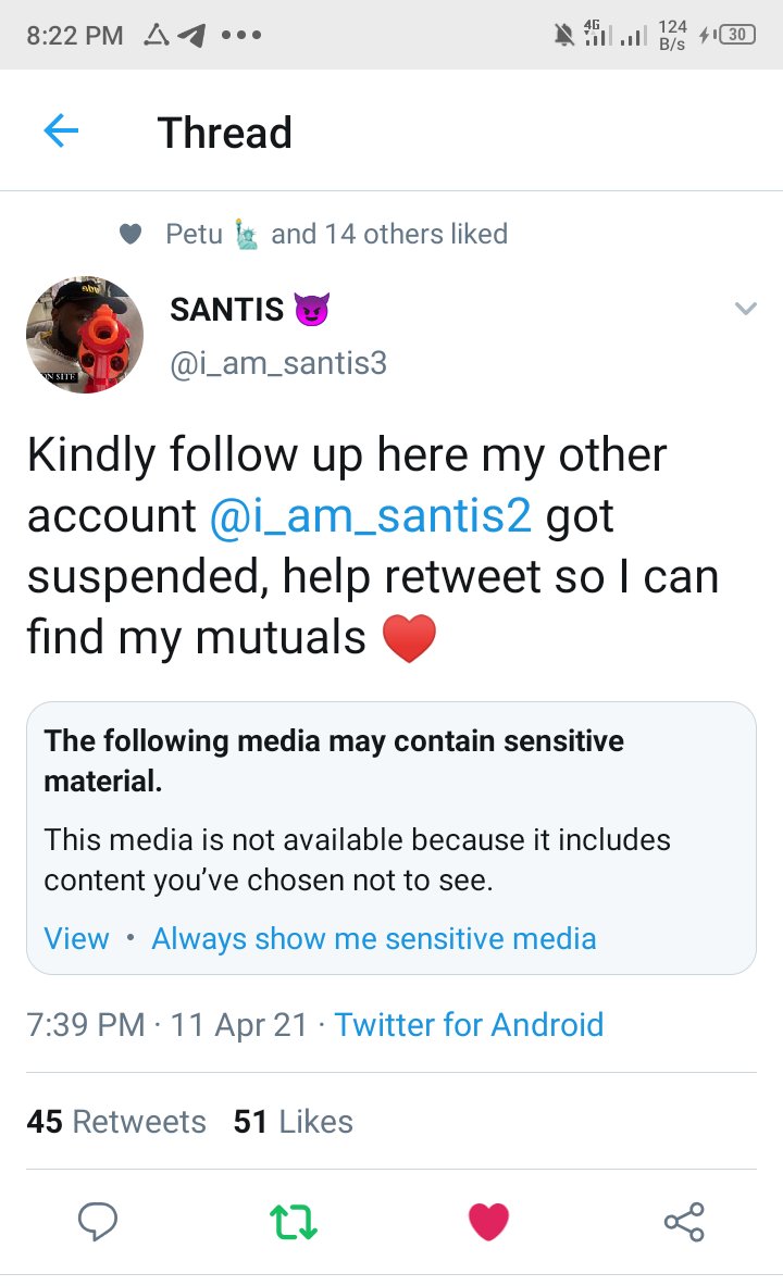 @i_am_santis3 @i_am_santis2 He still say na sensitive media. Santis tell me, wetin you do Jack? 😂