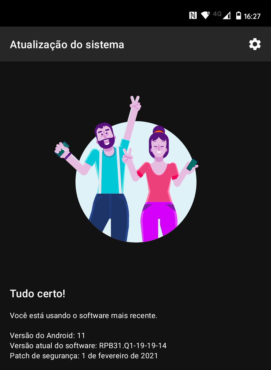 JaoXico's tweet image. Ôôôô... Android 11 chegou... #android11 @MotorolaBR #EdgePlus