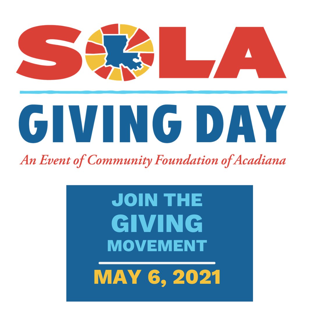 Support Junior League of Lafayette during @solagivingday Early Giving! 
Visit our profile on the SOLA Giving Day website to donate! l8r.it/P5jQ
#JLLafayette #JLL #SOLAGiving #JLBetterTogether