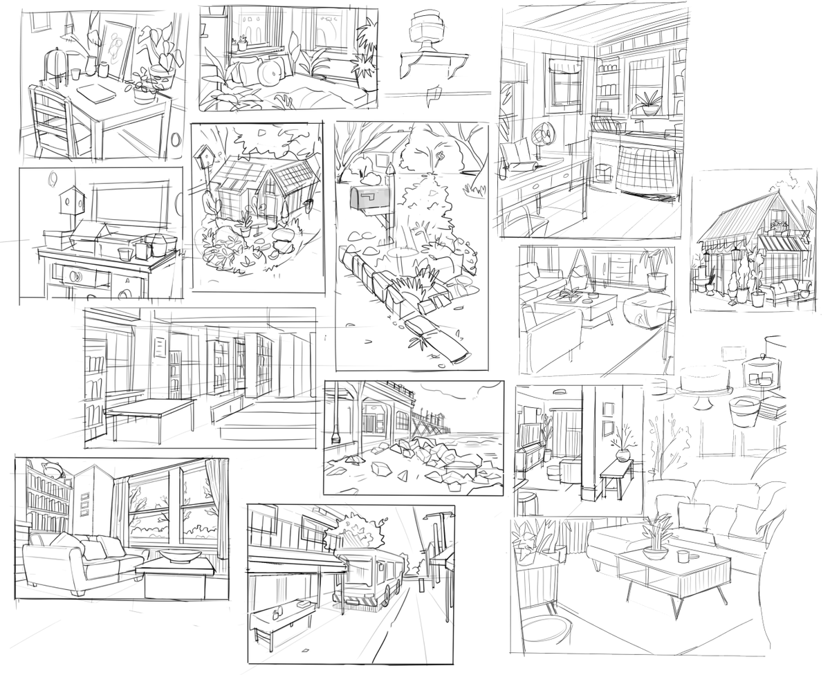 been doing a lot of art studies ?️ trying to push myself to do them daily