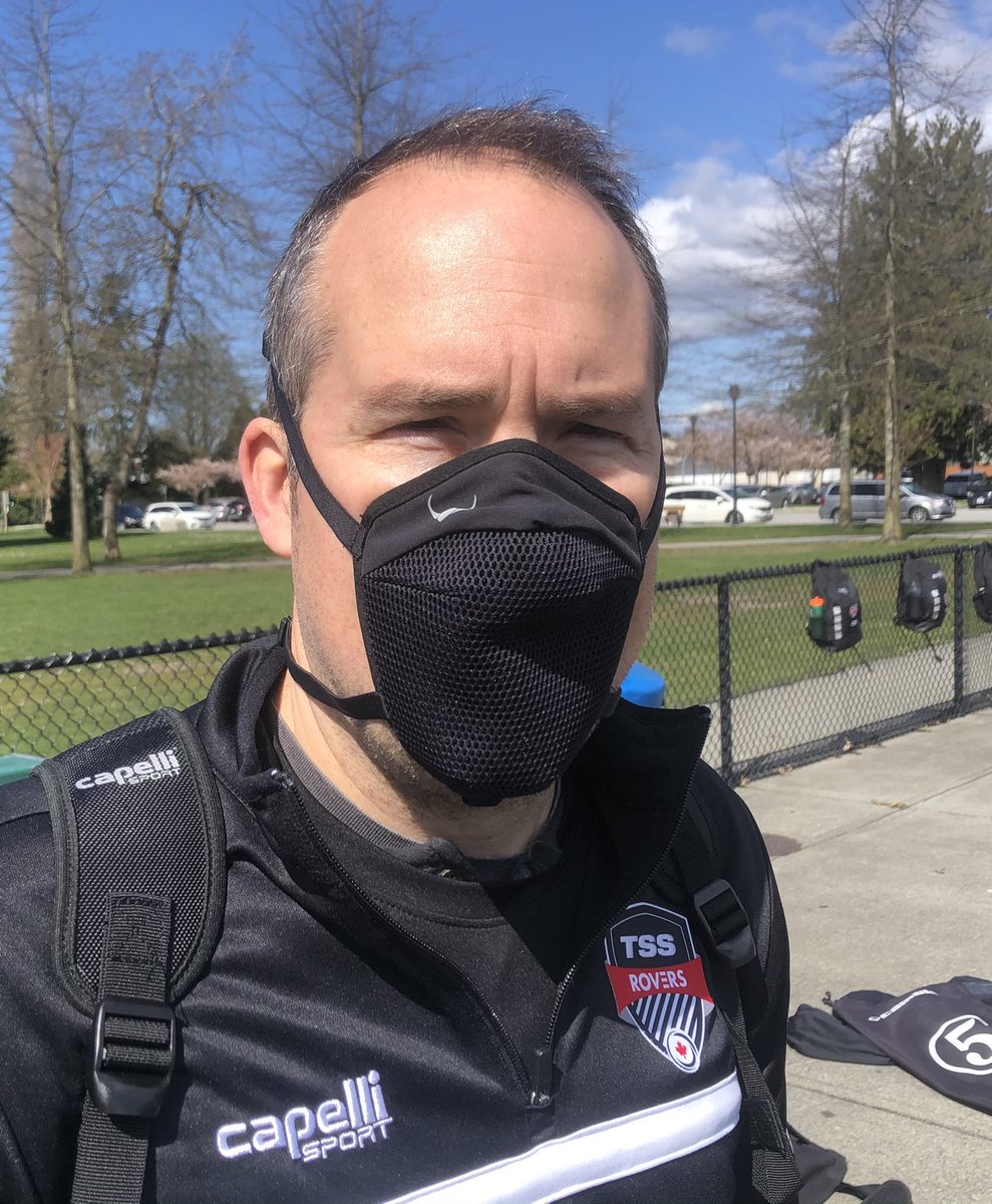 TSSRovers's tweet image. Great for our coaches to be fully audible in a @dropgard mask