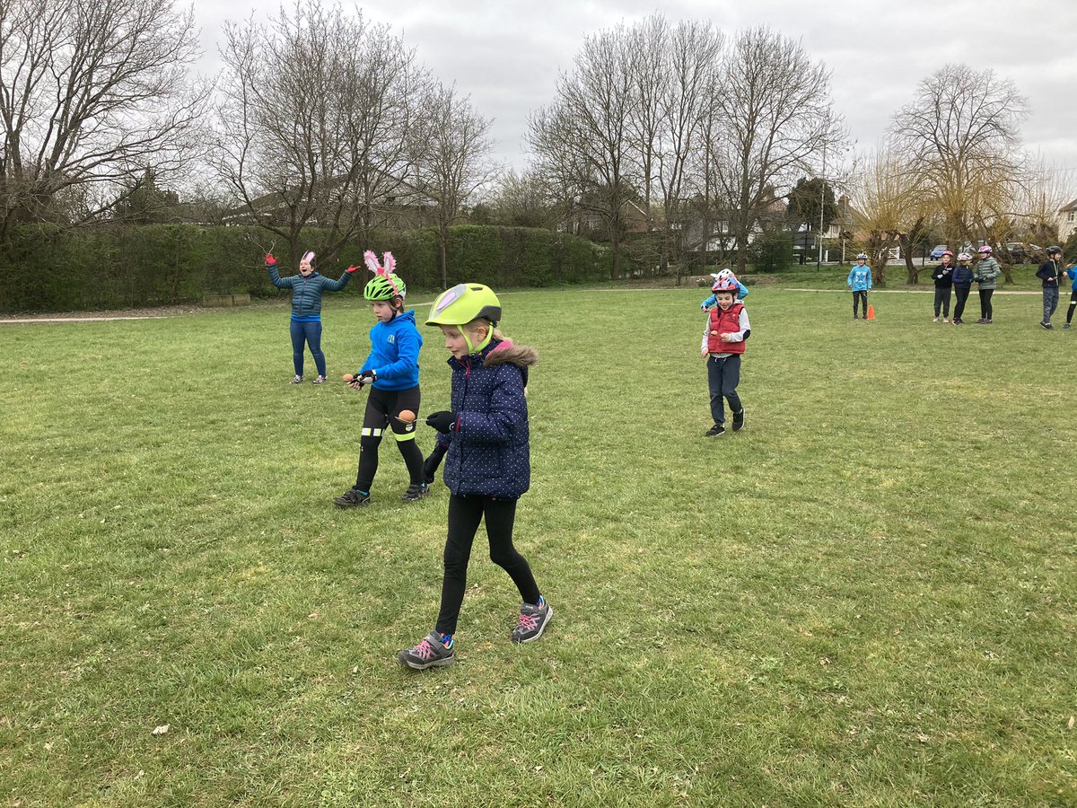 Egg &amp; Spoon Race. On bike/off bike #ChooseCycling