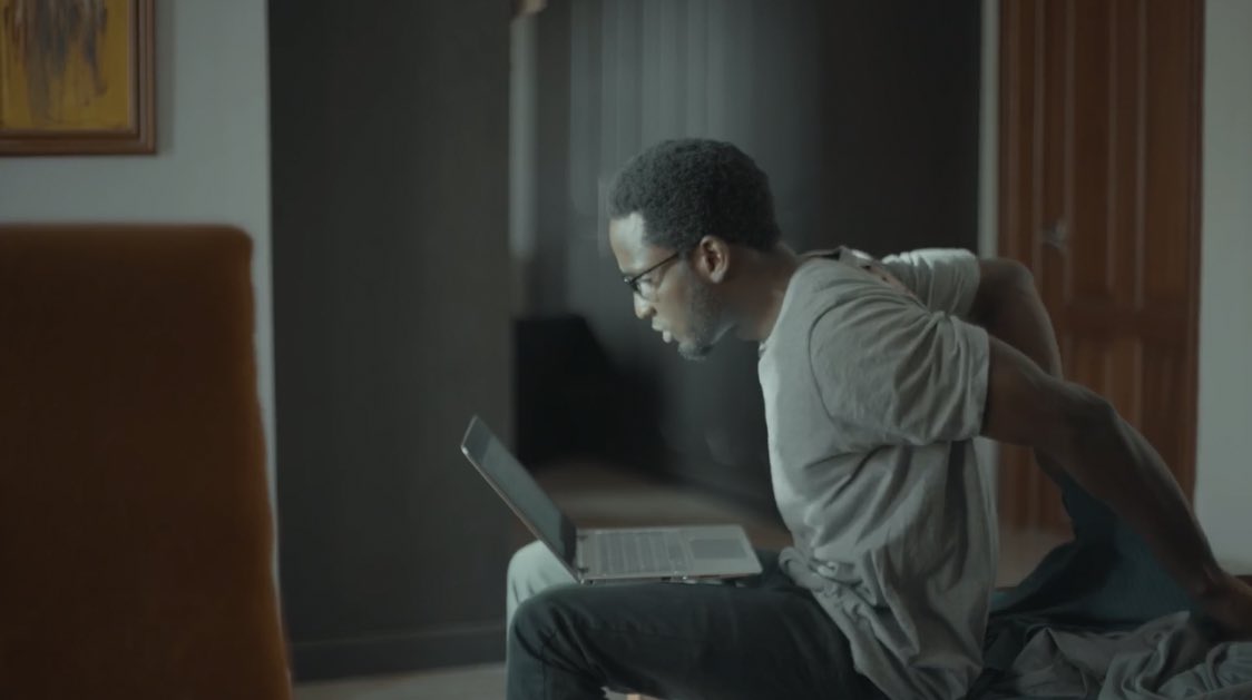 dijiaderogba's tweet image. ~ Hello guys, my name is Diji Aderogba, a film director. These are screen grabs from my first feature film “ABOUT A BOY” - A conscious &amp;amp; awareness film about MENTAL HEALTH. 

Please RT when this gets to your TL. 🙏 🙏 

Film has been selected at NollywoodWeek festival in PARIS 😊