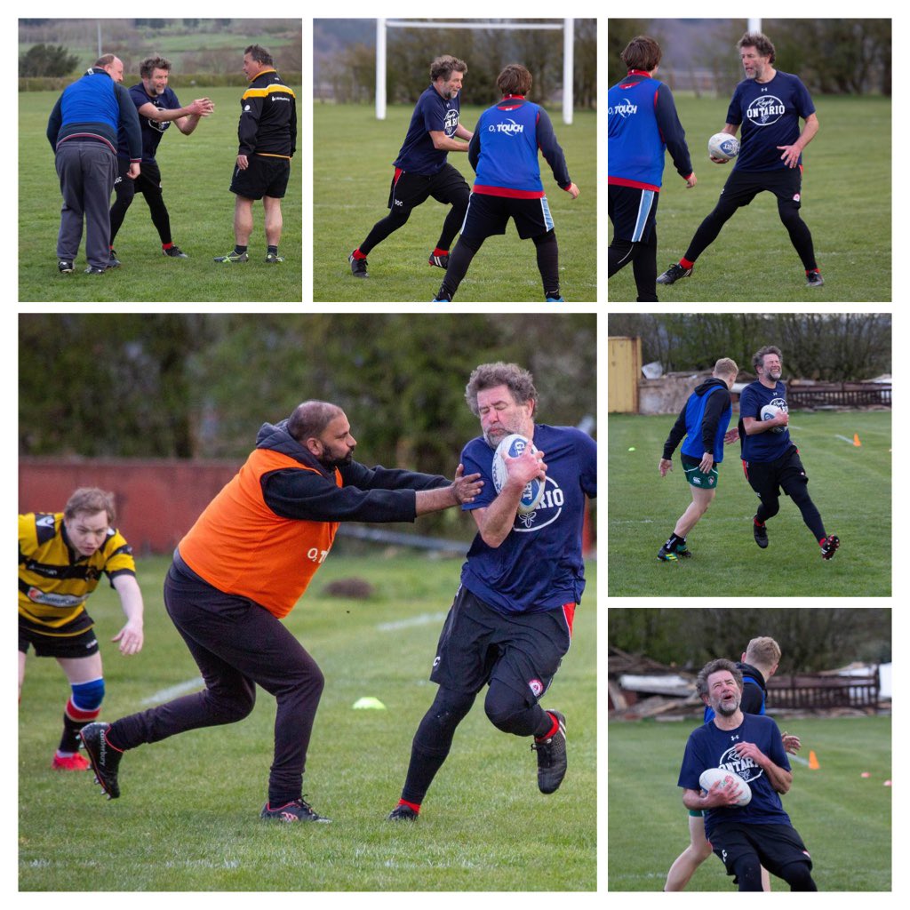 Thanks @Prop_1 for a great set of photos from yesterday’s fabulous @BumblesRugby training session at @BaildonRUFC