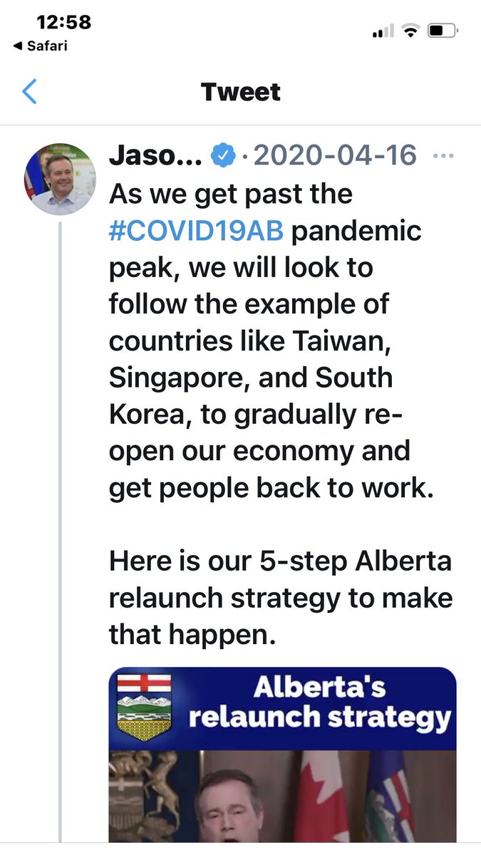 At the same time, Ottawa was warning not to reopen too soon or the risk of a second wave was increased exponentially.Kenney ignored these warnings and forged ahead with opening widely.