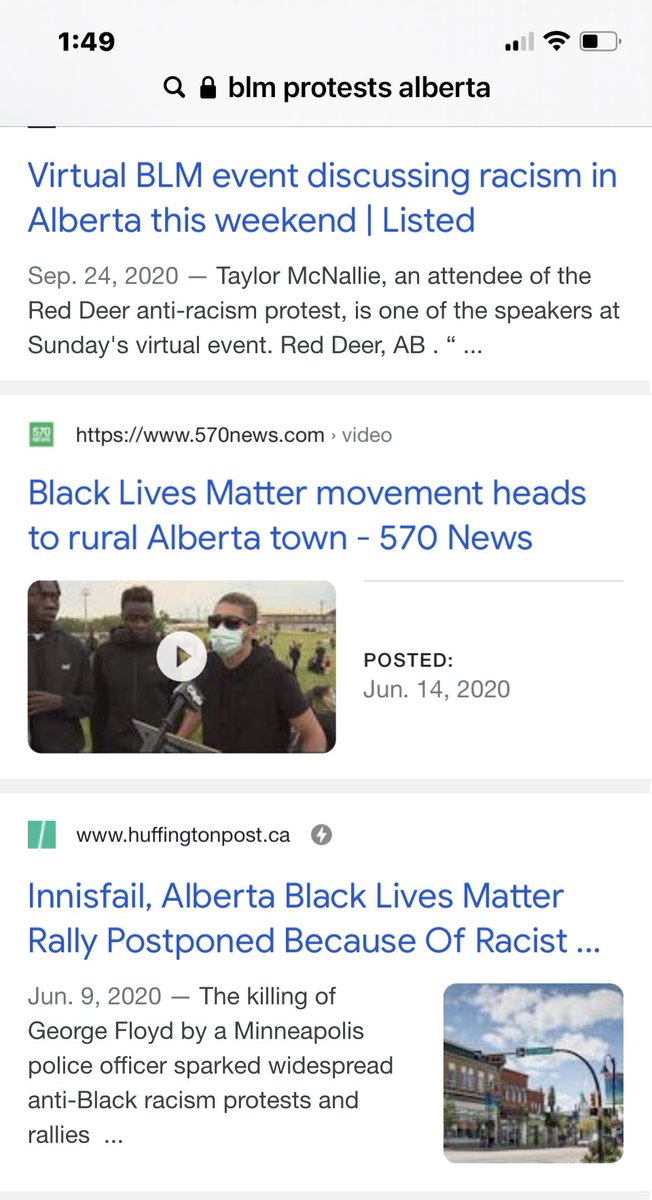 Bill 1 was passed in late spring shortly after BLM protests commenced in Alberta. Most BLM protesters wore masks.