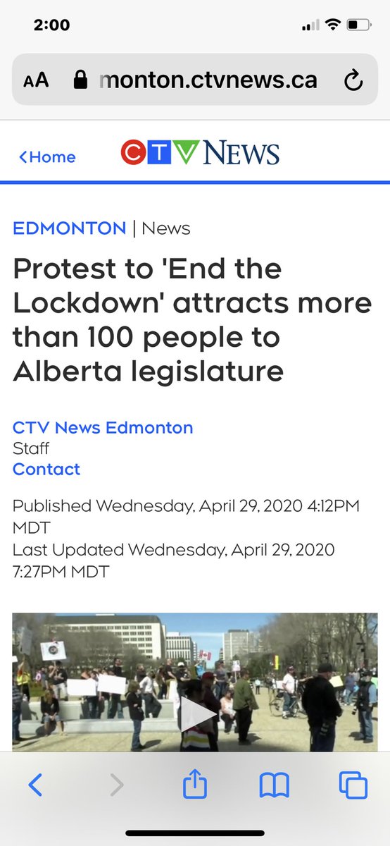 People protesting covid restrictions did not wear masks. But there was little effort to enforce restrictions. Kenney refused to issue a mask mandate. Just like Trump. Preferring to allow individuals to decide for themselves. Then urban centres issued local mask mandates.