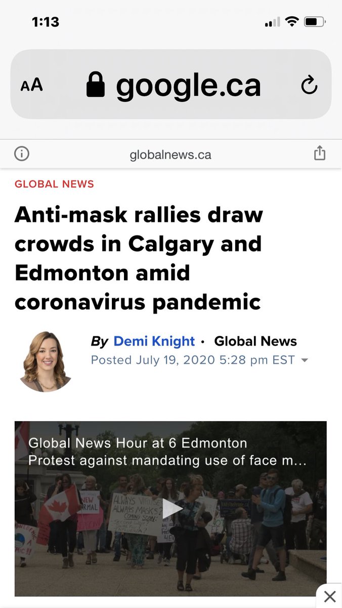 People protesting covid restrictions did not wear masks. But there was little effort to enforce restrictions. Kenney refused to issue a mask mandate. Just like Trump. Preferring to allow individuals to decide for themselves. Then urban centres issued local mask mandates.