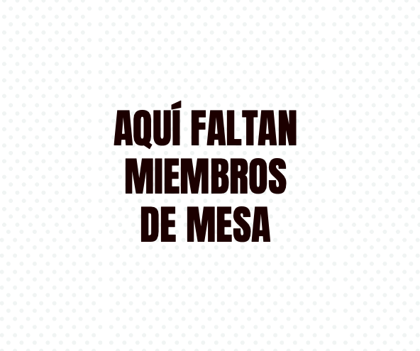 MiembrosDeMesa's tweet photo. Tenemos hasta el mediodía para instalar las mesas de sufragio, comparte los lugares, mesas y centros de votación en que faltan miembros de mesa. Etiquétanos para difundirlo. ¡Sé voluntario! ¡Comparte! https://t.co/eHECS43cP3